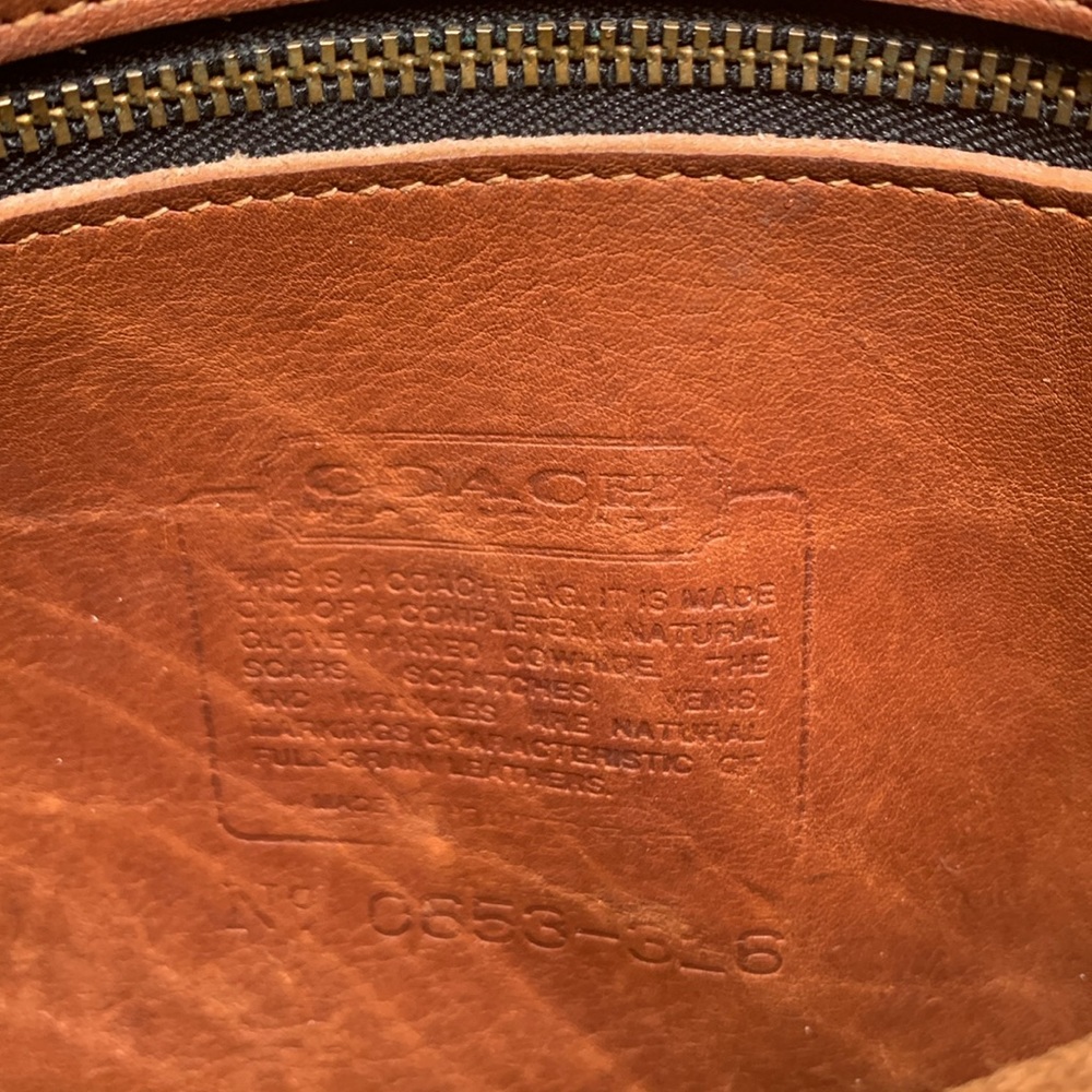 Vintage Coach Court Bag - Picture 7 of 8